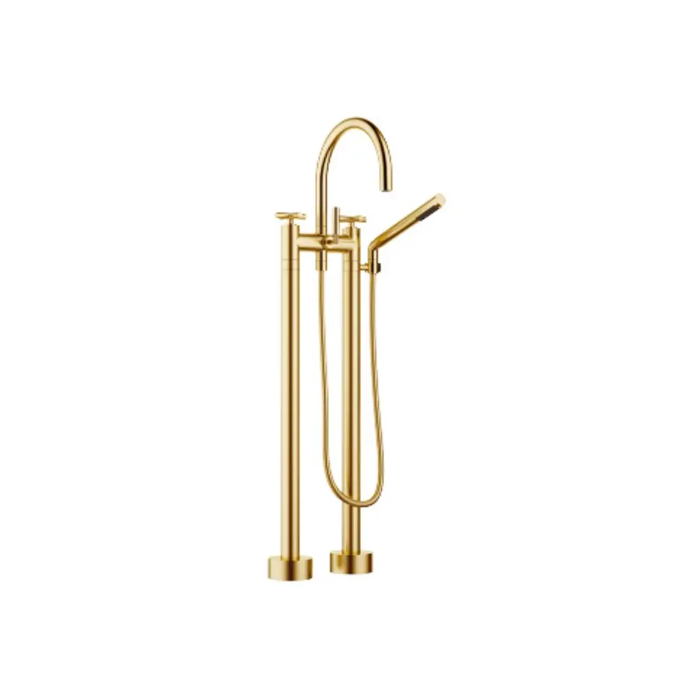 Dornbracht-TARA.-Wannen-Zweilochbatterie-Ausladung 220mm-Messing gebürstet (23kt), 25943892-28 Galeriebild 1